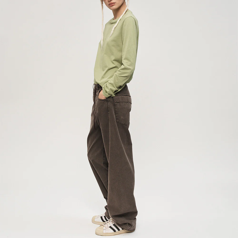 6397 - Pantalon Darted - Olive - Image 3