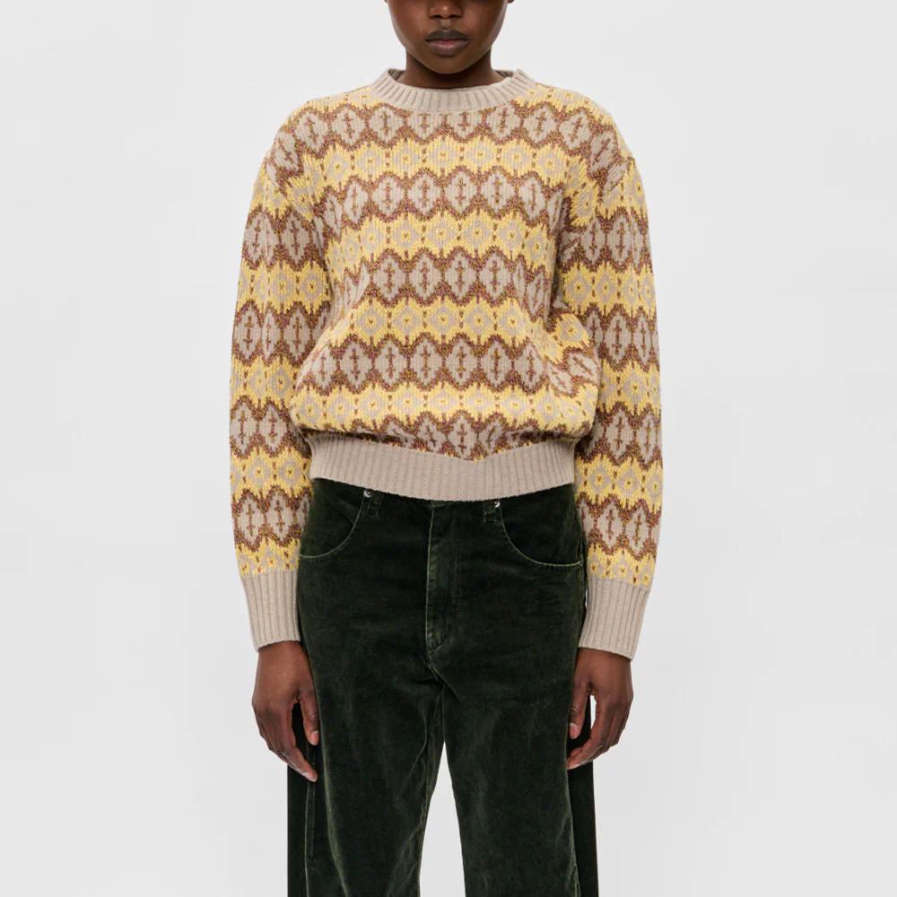 6397 - Pull Fairisle - Sunbeam