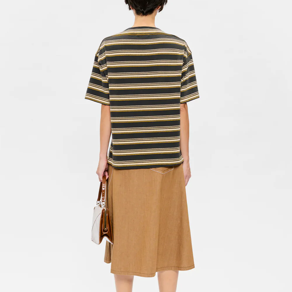 6397 - T shirt Mariner - Army Stripe - Image 4
