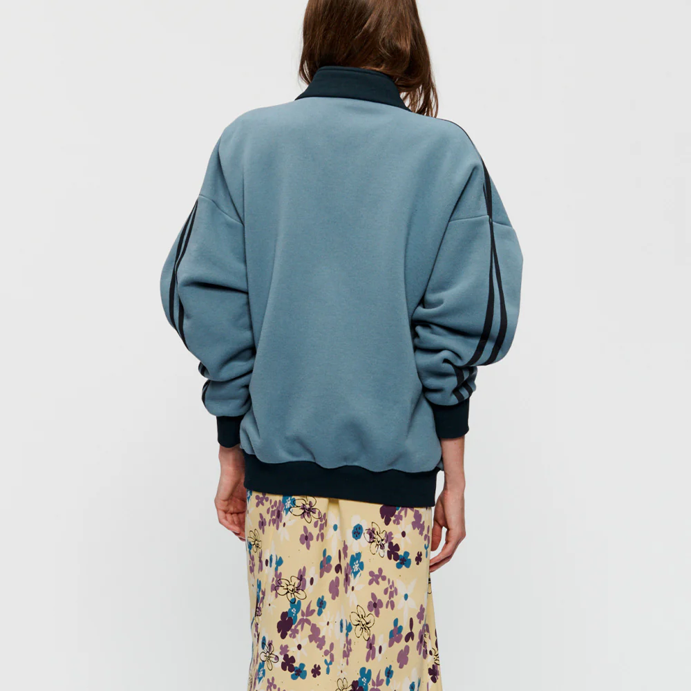 6397 - Veste Polaire Track Zip Up - Bleu - Image 3