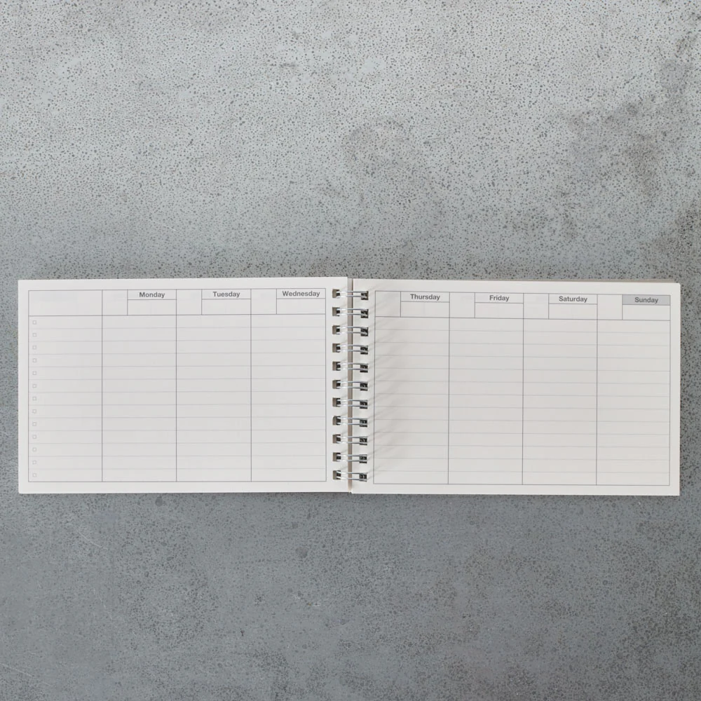 Agenda Weekly Schedule - Orange - Image 2