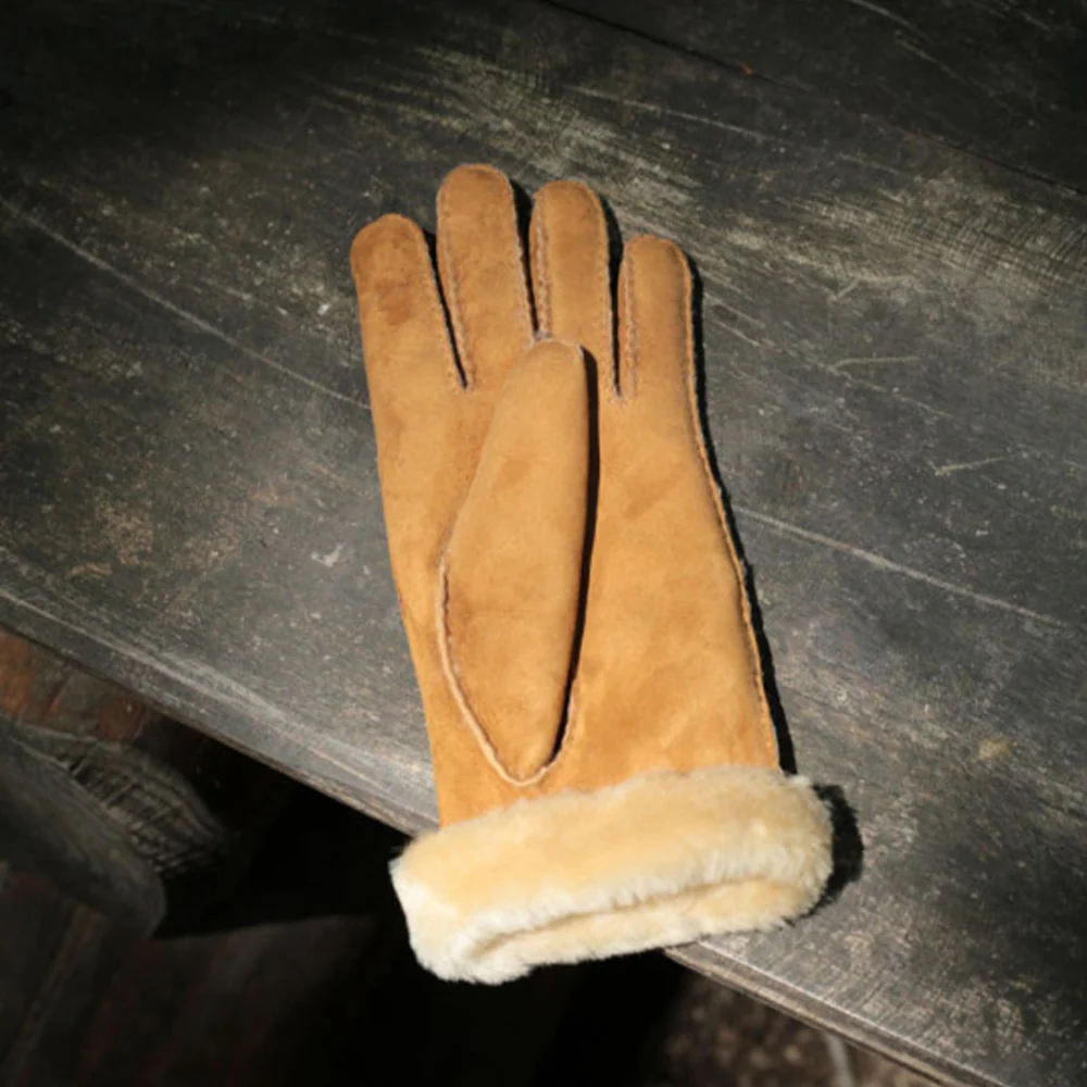 Agnelle - Gants Denise - Marron - Image 3
