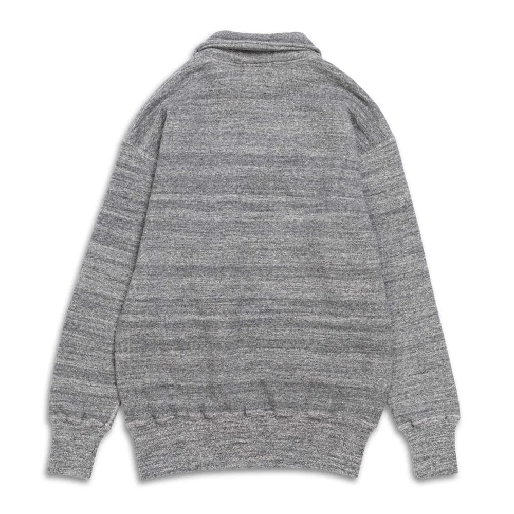 Allevol - Sweat à Col Zippé - Gris - Image 3