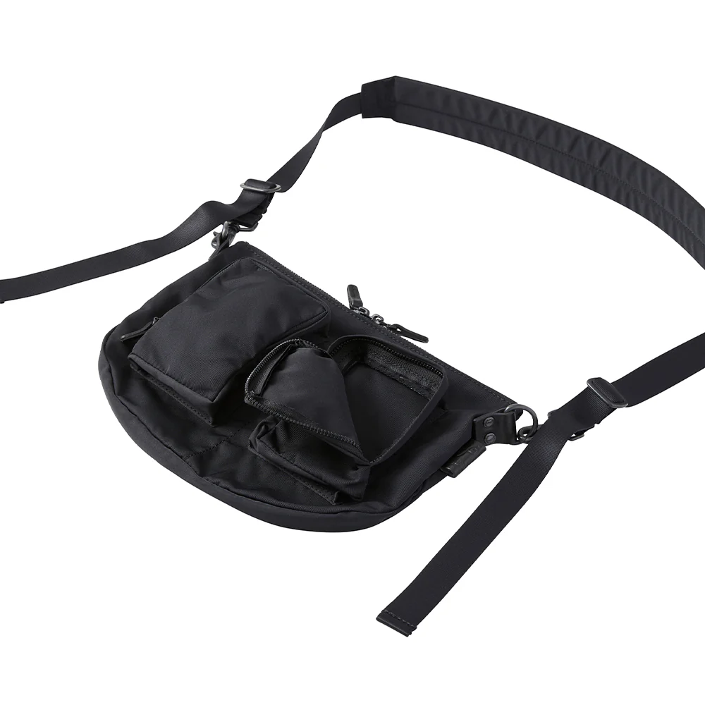 Amiacalva - Sac Gabardine Bodybag - Noir - Image 3