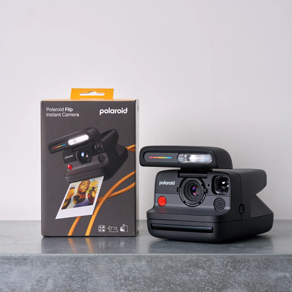 Appareil photo retro Polaroid Flip - Noir - Image 7