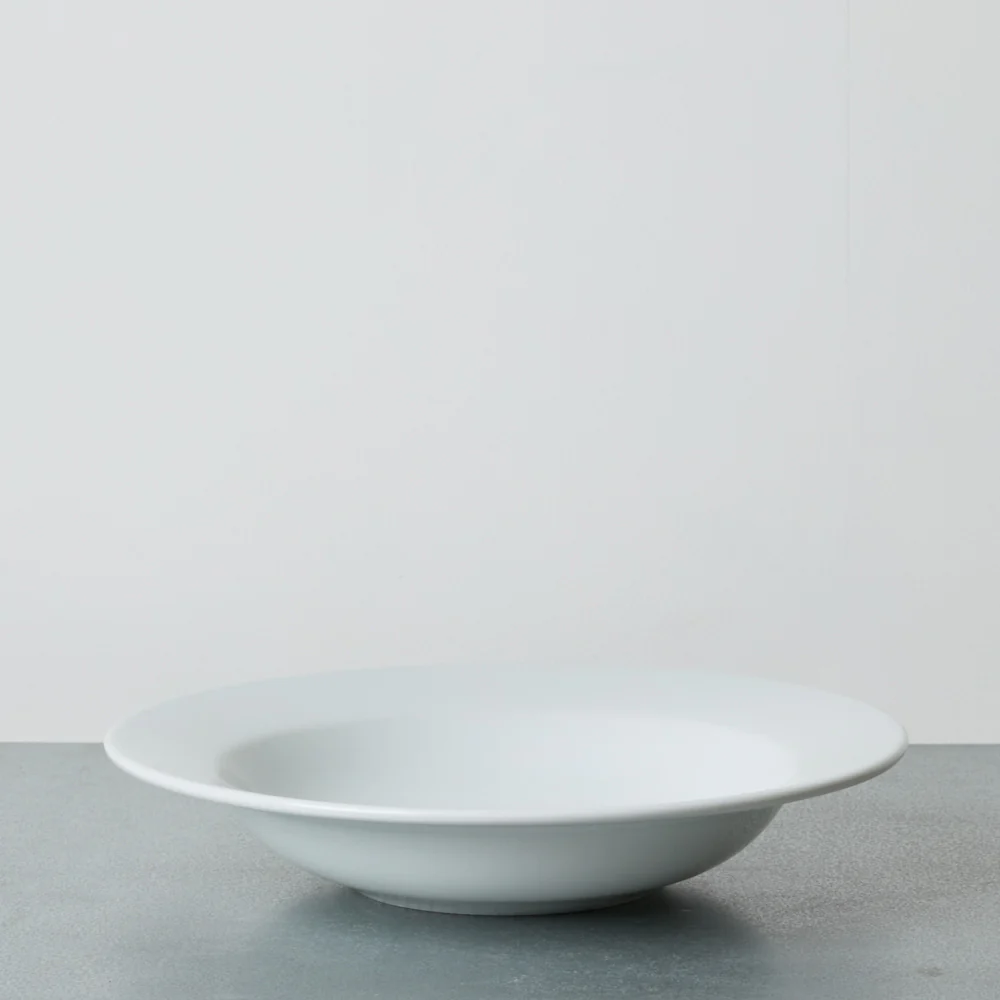 Assiette creuse Alba - Blanc