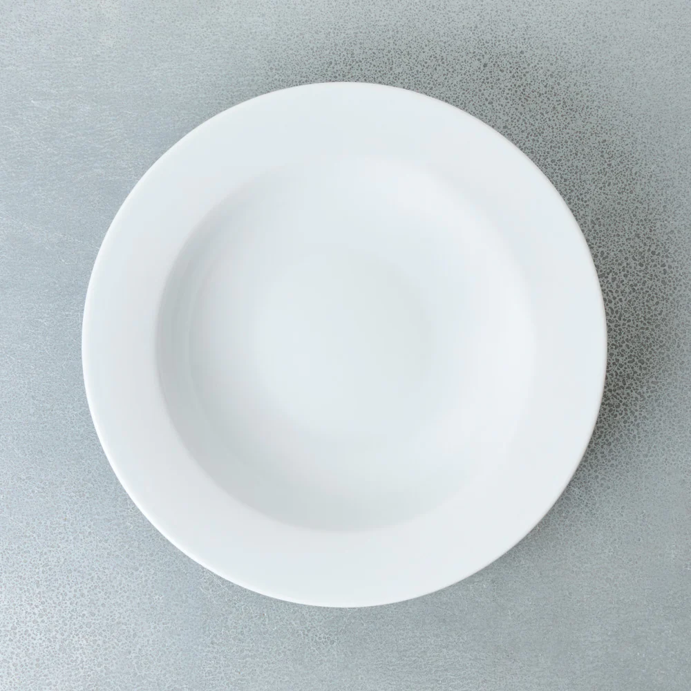 Assiette creuse Alba - Blanc - Image 2