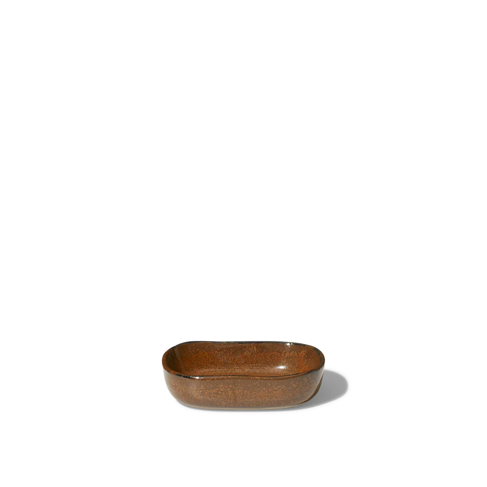 Serax - Assiette creuse en grès n°8 - Ocre - Image 4