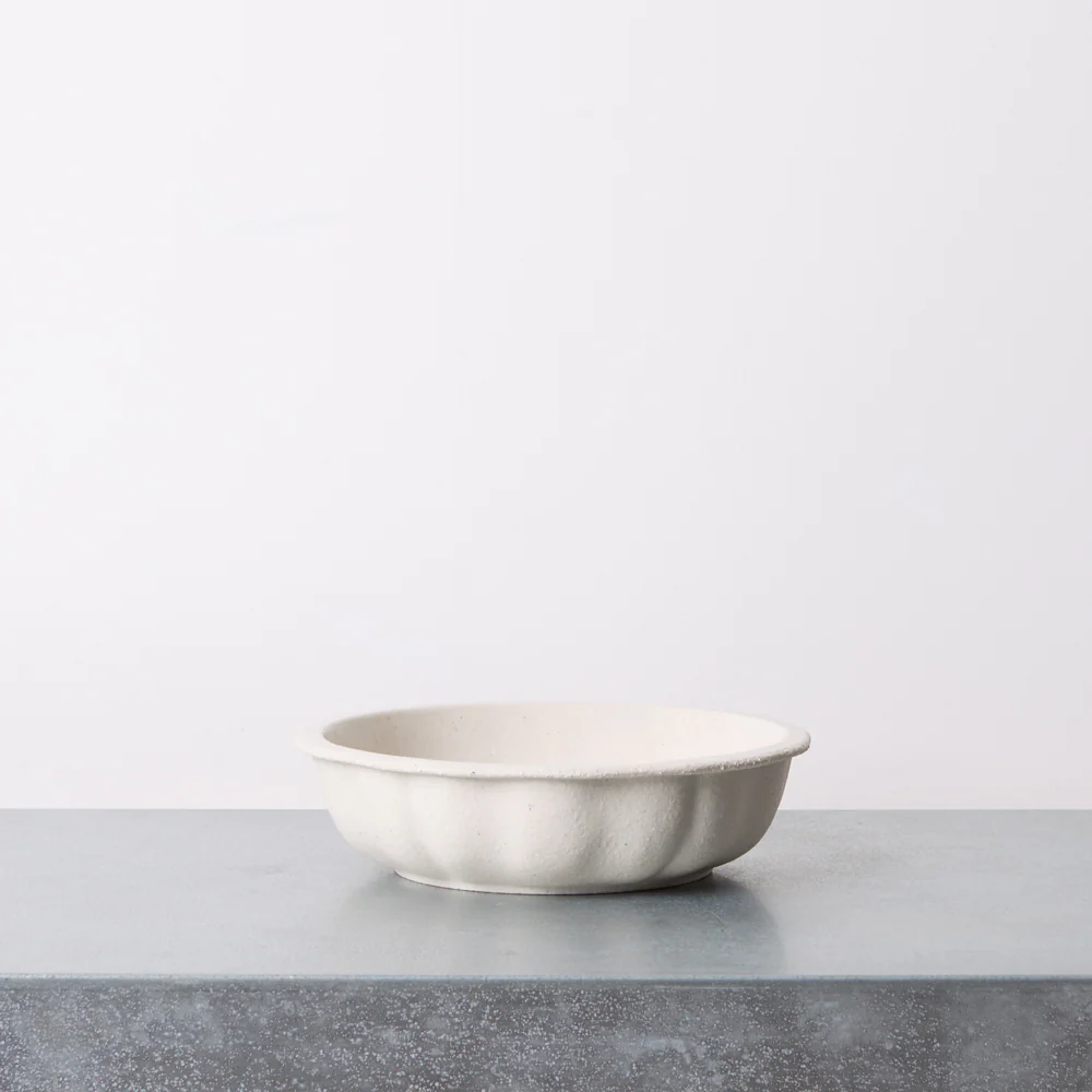 Assiette creuse - Sable brillant