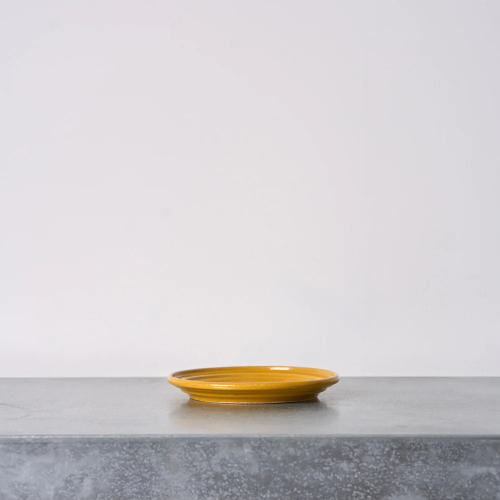 Assiette Dessert Temps - Jaune - Image 2