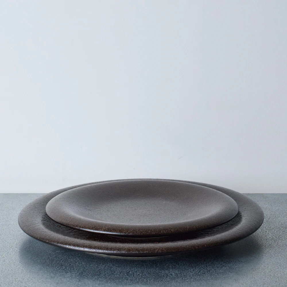 Assiette Luso - Marron - Image 5