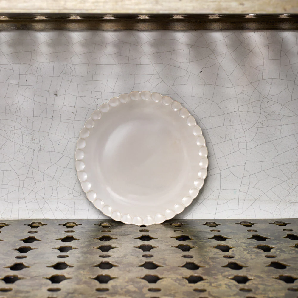 Assiette Marguerite - Blanc - Atelier Sôvage