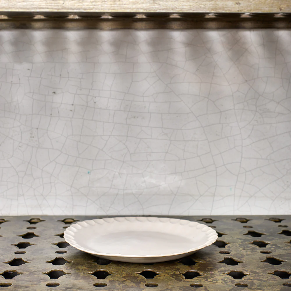 Assiette Marguerite - Blanc - Atelier Sôvage - Image 2