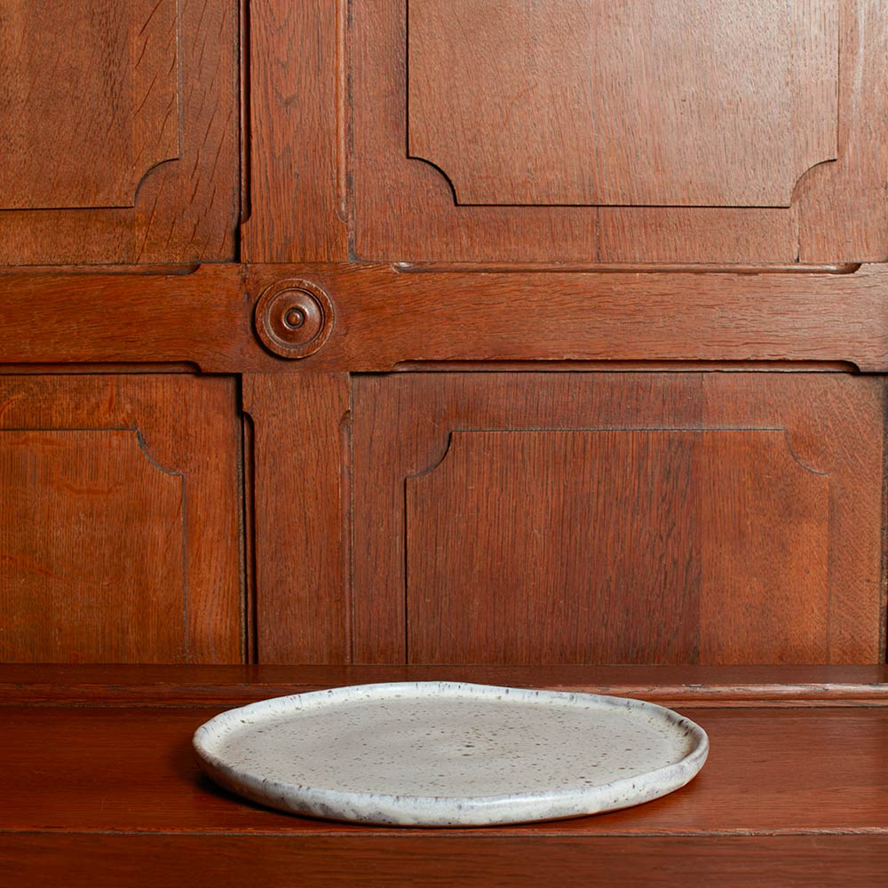 Assiette Nativia - Crème - Image 3