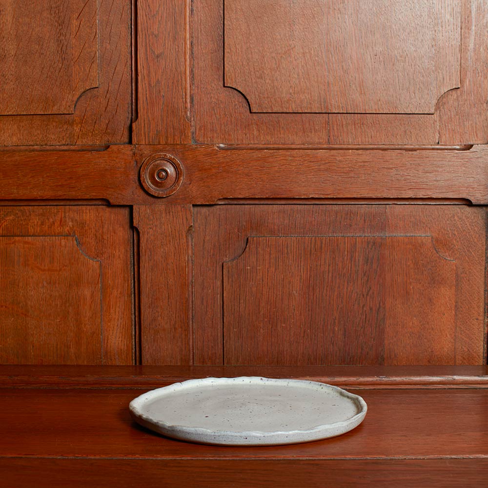 Assiette Nativia - Crème - Image 4