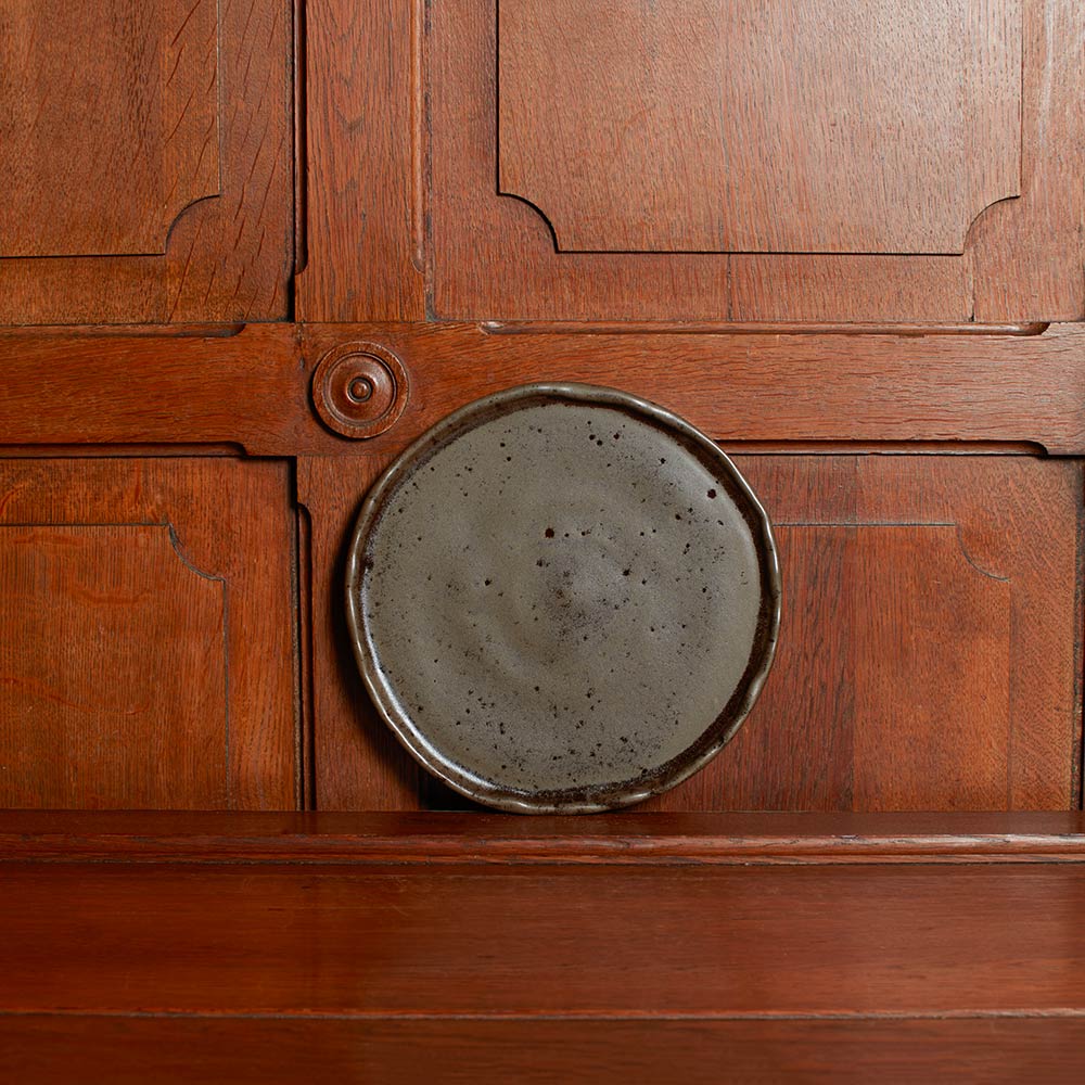 Assiette Nativia - Marron - Image 2