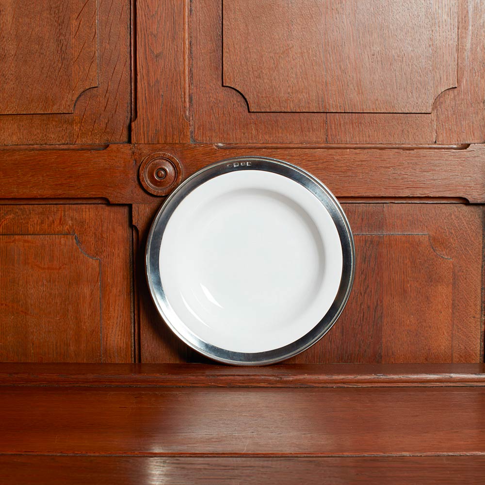 Assiette pour pâtes - Céramique et étain - Image 4