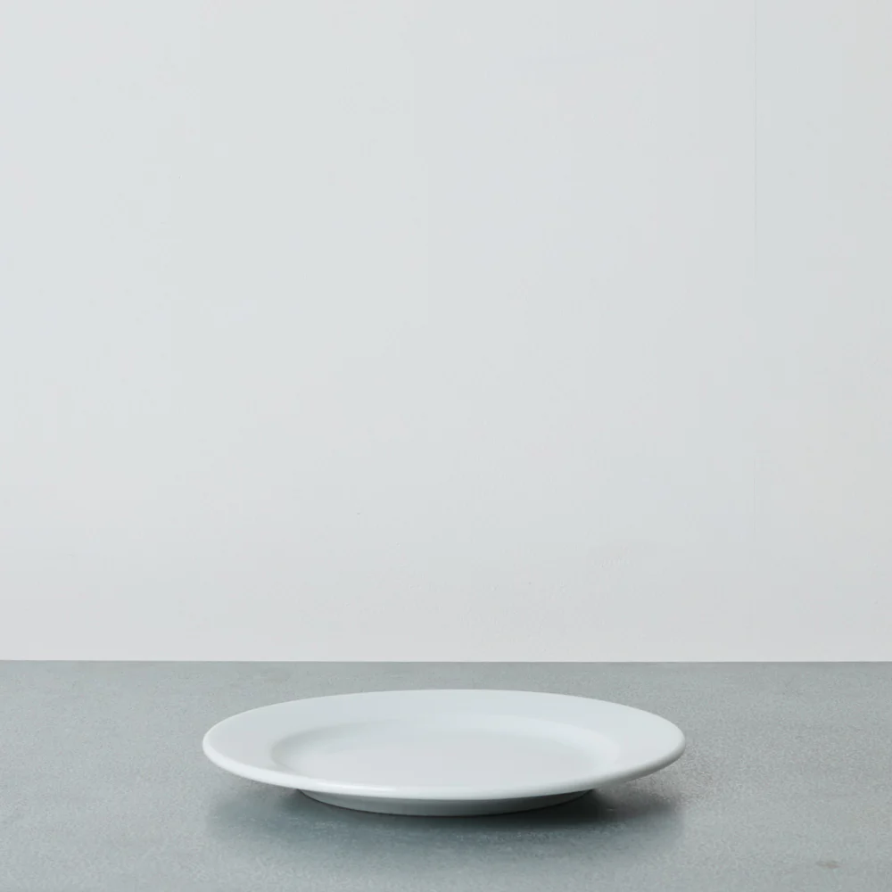 Assiette plate Alba - Blanc