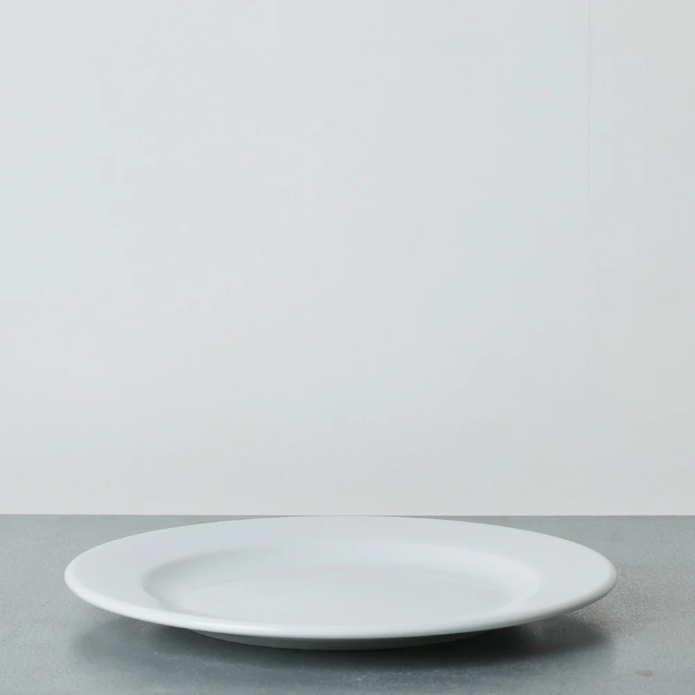 Assiette plate Alba - Blanc - Image 3