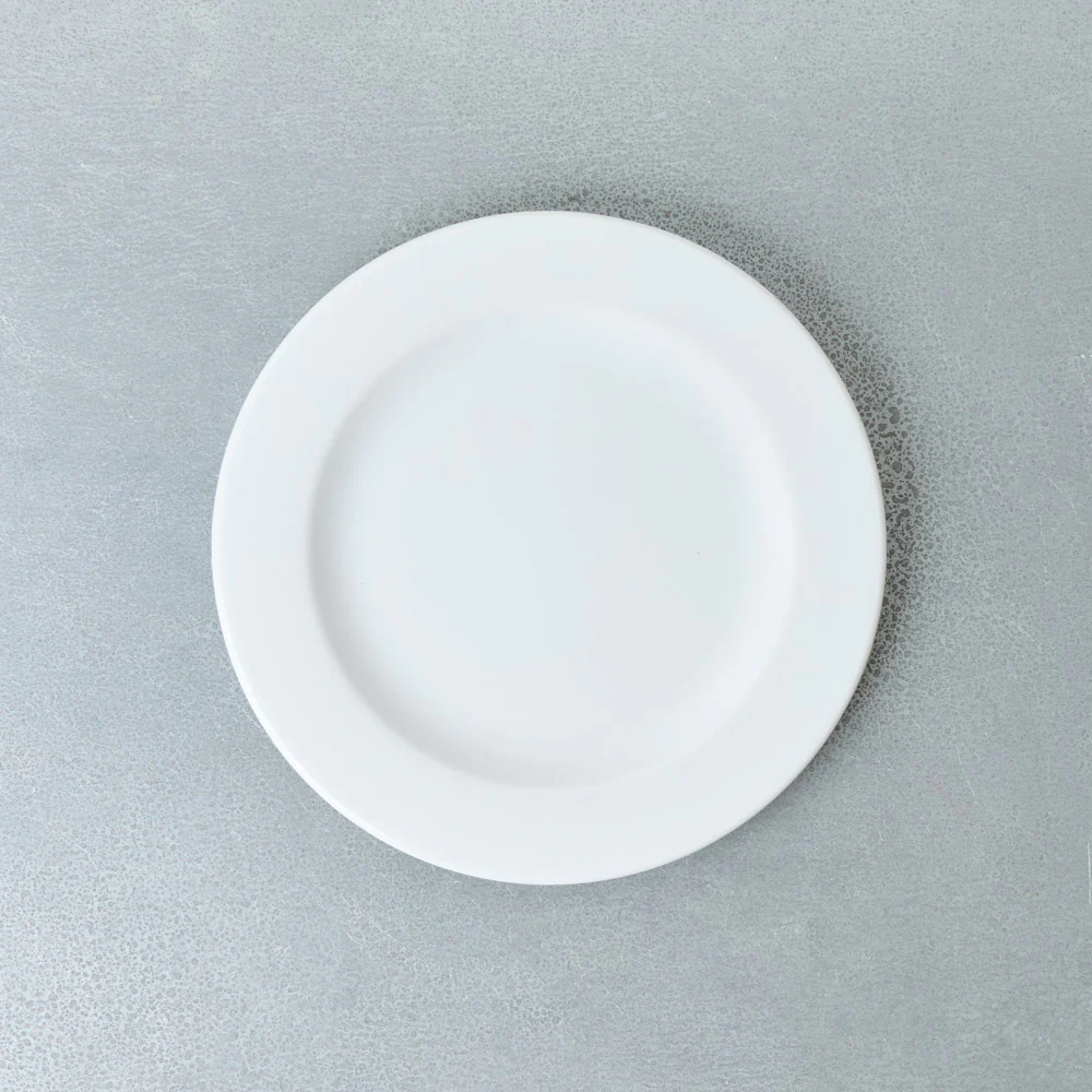 Assiette plate Alba - Blanc - Image 4