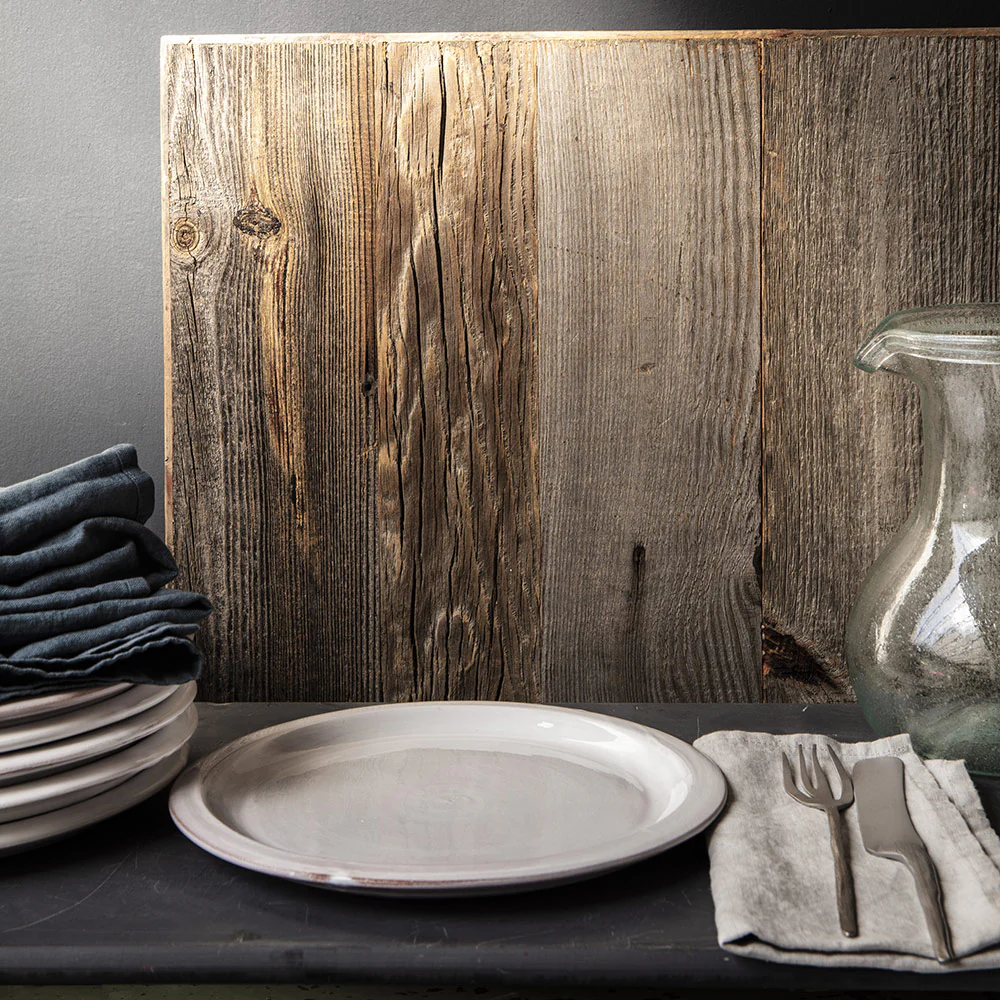 Assiette plate en céramique - Blanc - Image 3
