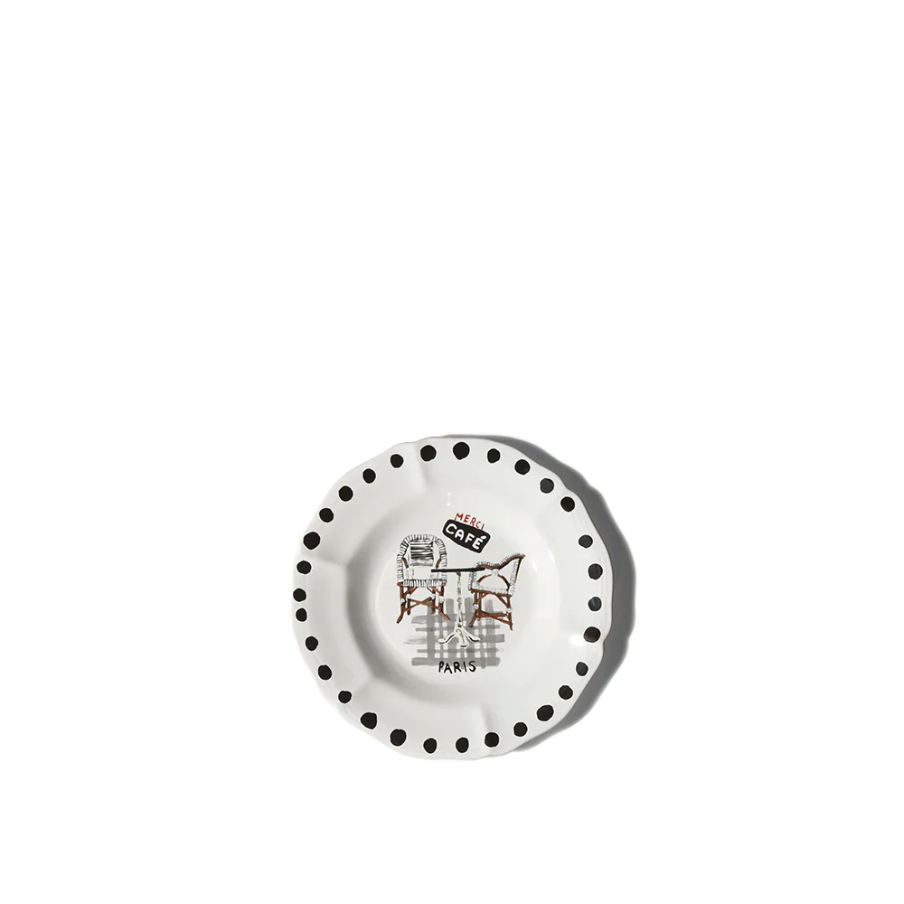 Assiette plate en faïence Café - Image 5
