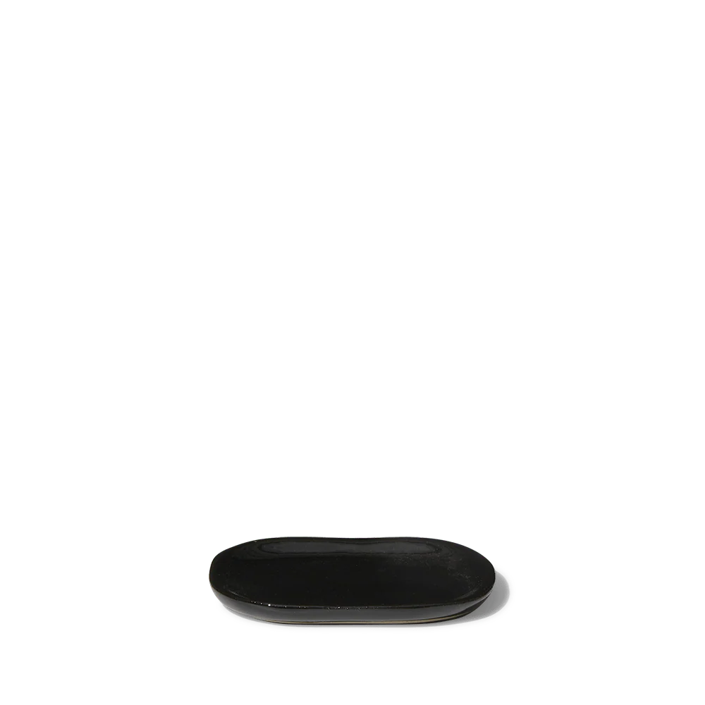 Serax - Assiette plate en grès n°4 - Noir d'Encre - Image 4
