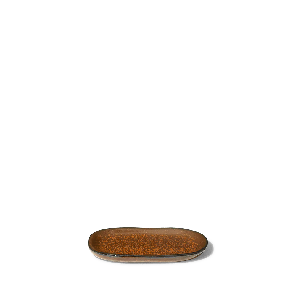 Serax - Assiette plate en grès n°4 - Ocre - Image 4