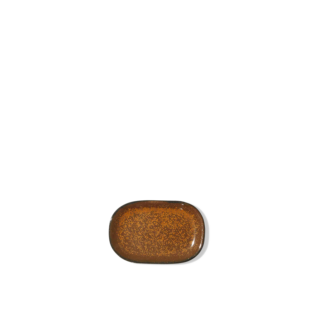 Serax - Assiette plate en grès n°4 - Ocre - Image 5