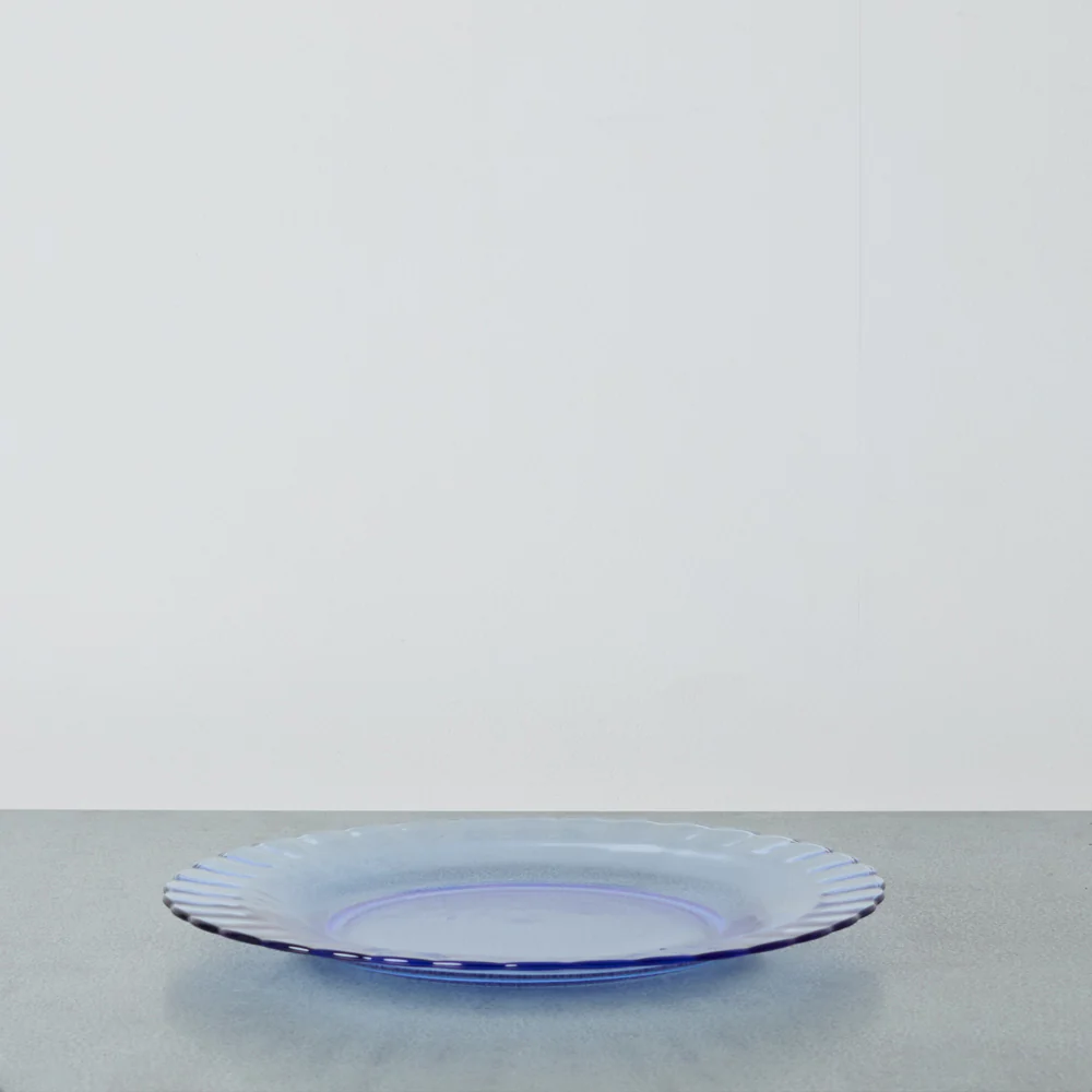 Assiette plate Picardie - Marine - Duralex