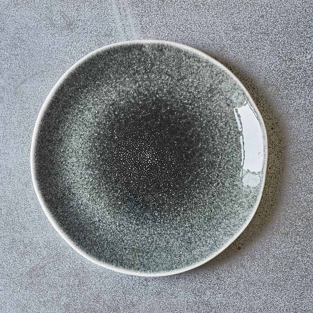 Assiette ronde Maguelone - Orage - Image 4