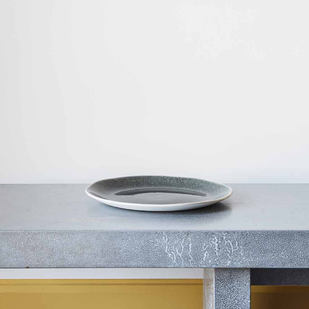 Assiette ronde Maguelone - Orage - Image 5