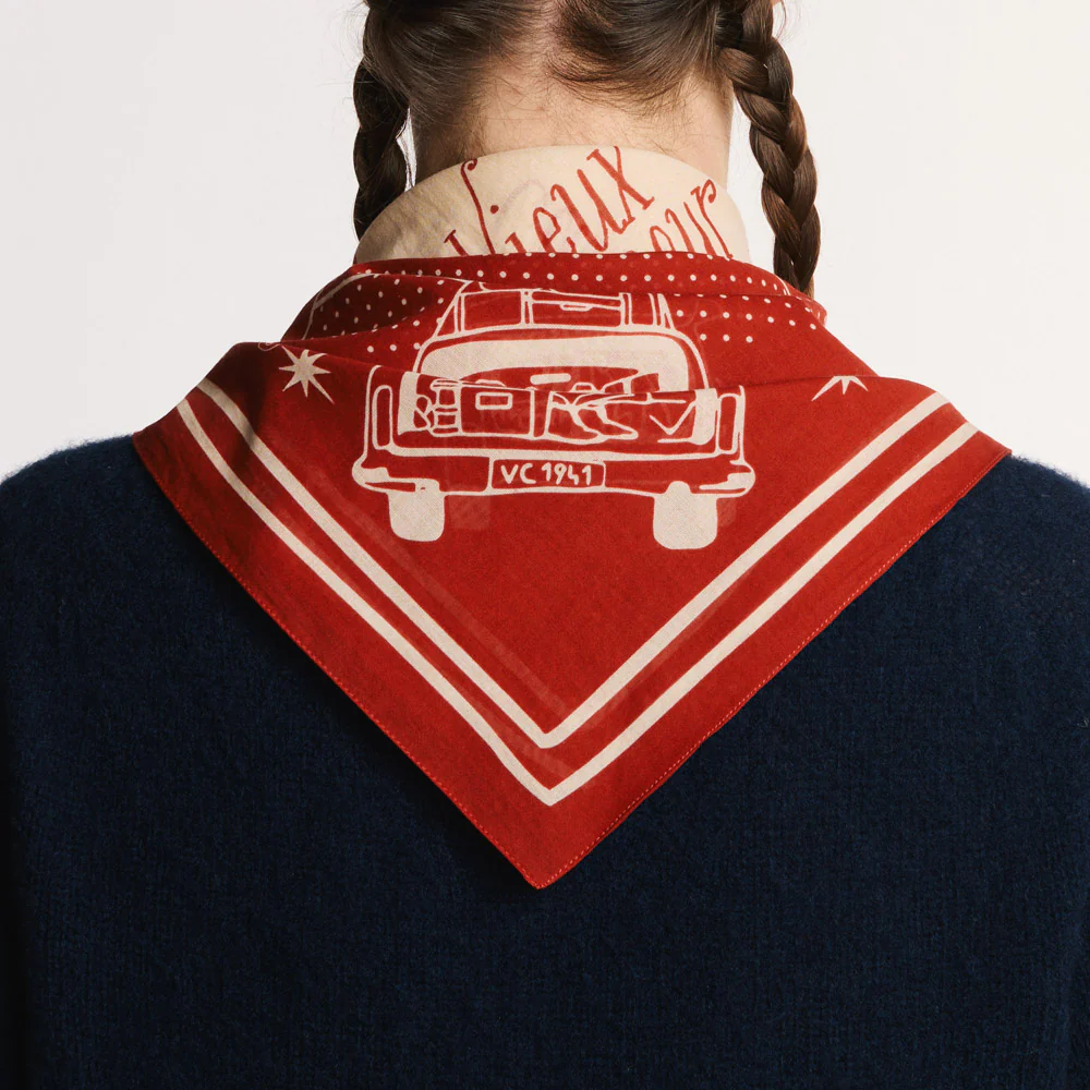 Au Vieux Campeur - Bandana Au Vieux Campeur - Bordeaux - Image 3