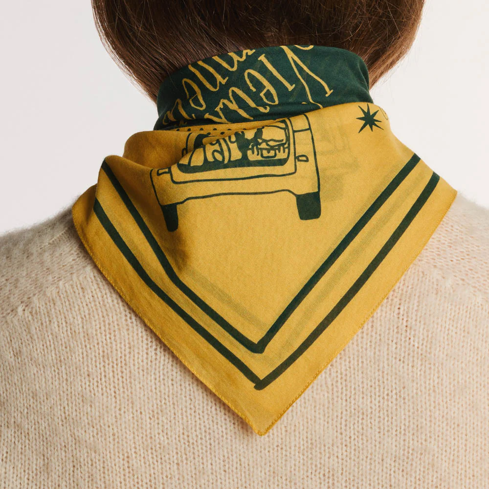 Au Vieux Campeur - Bandana Au Vieux Campeur - Jaune - Image 2
