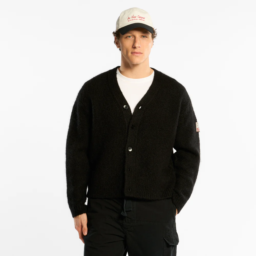 Au Vieux Campeur - Cardigan Yvon - Noir - Image 2