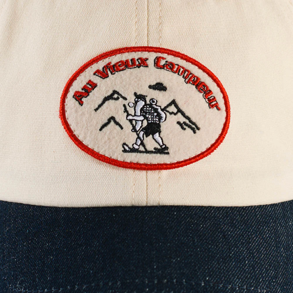 Au Vieux Campeur - Casquette André - Bleu & Blanc - Image 7