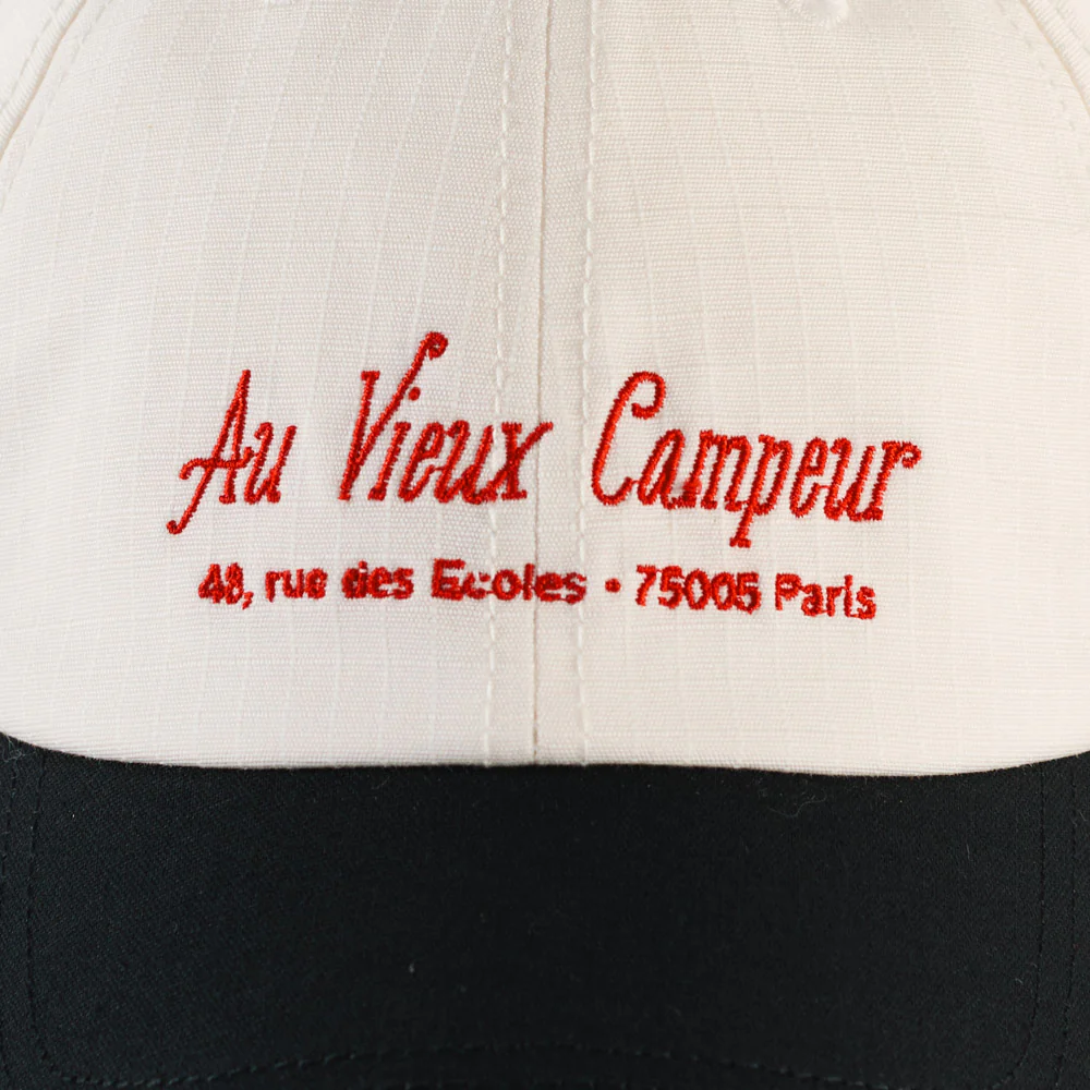 Au Vieux Campeur - Casquette Michel - Bleu & Blanc - Image 4