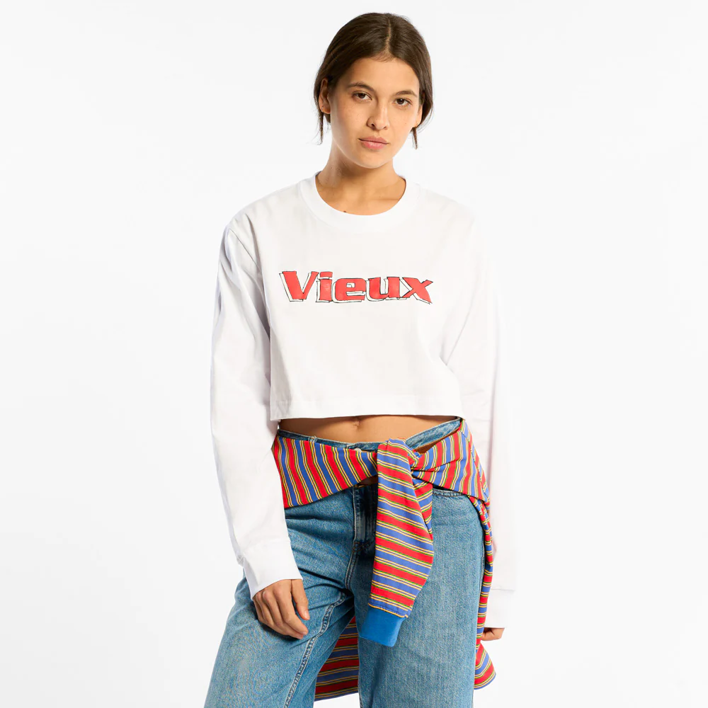 Au Vieux Campeur - Crop Top Billie - Blanc - Image 2