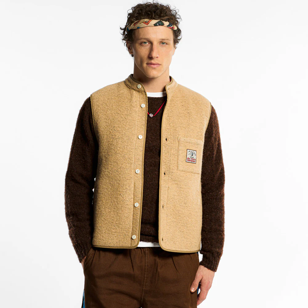 Au Vieux Campeur - Gilet sans manches - Beige - Image 2