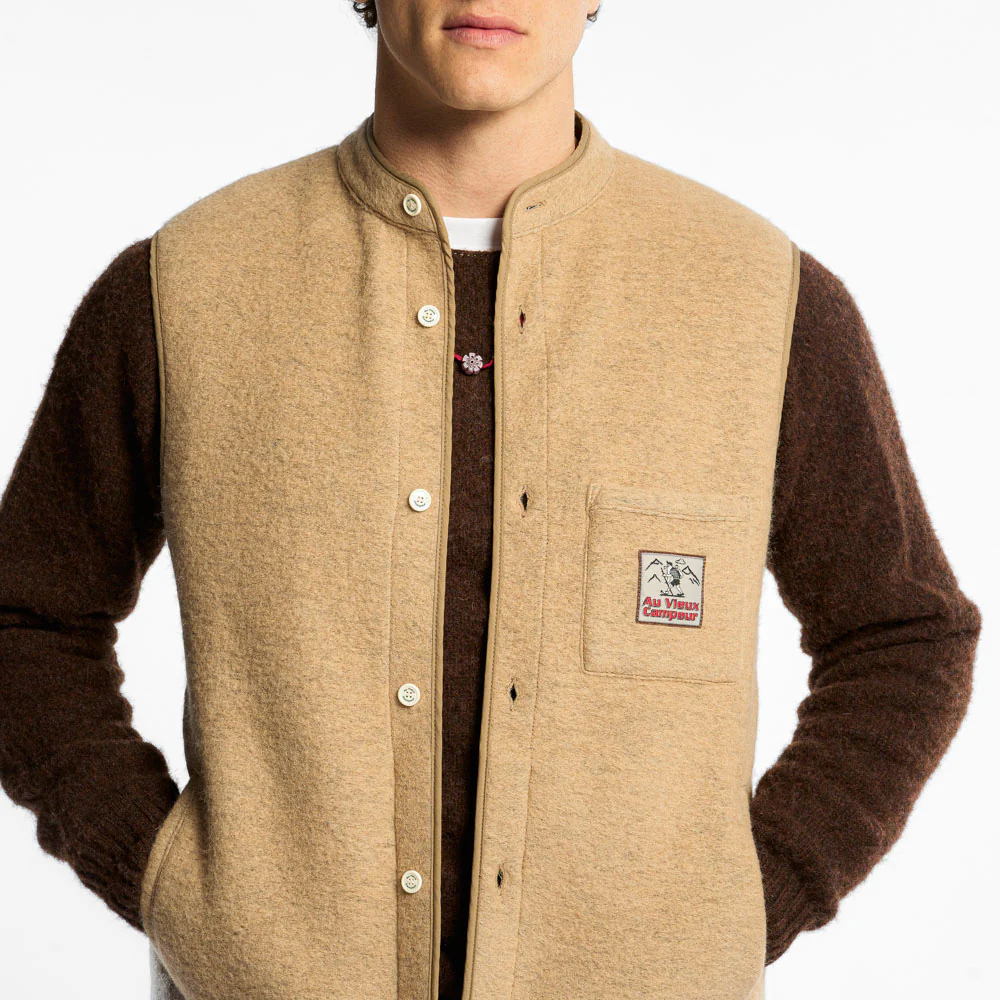 Au Vieux Campeur - Gilet sans manches - Beige - Image 3
