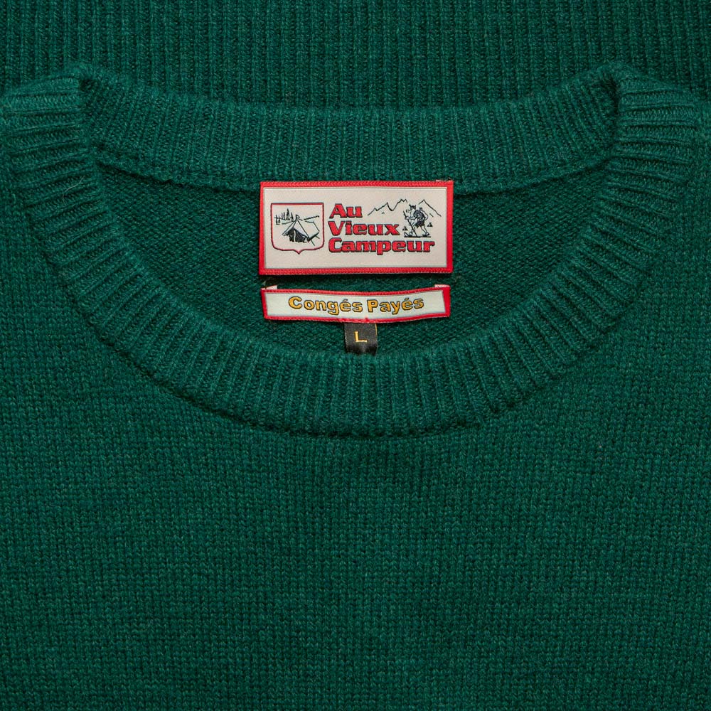 Au Vieux Campeur - Pull Robert - Vert ForĂȘt - Image 5