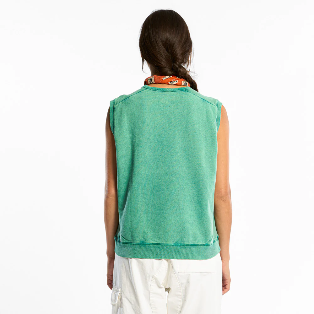 Au Vieux Campeur - Pull sans manches Amelia - Vert - Image 3