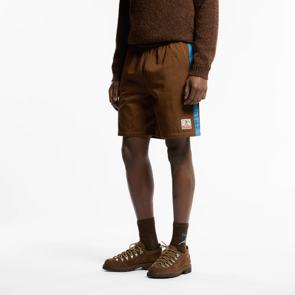 Au Vieux Campeur - Short Bicolore Etienne - Chocolat - Image 4