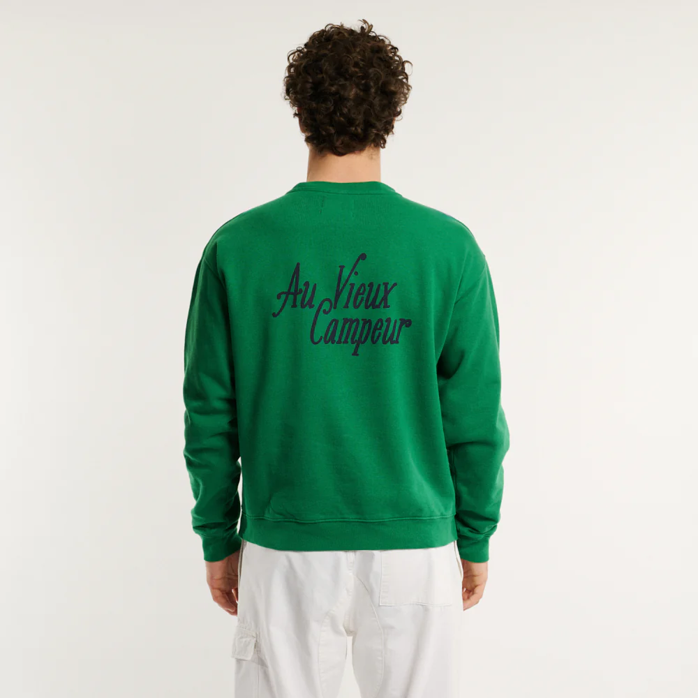Au Vieux Campeur - Sweat Gaston - Vert - Image 4