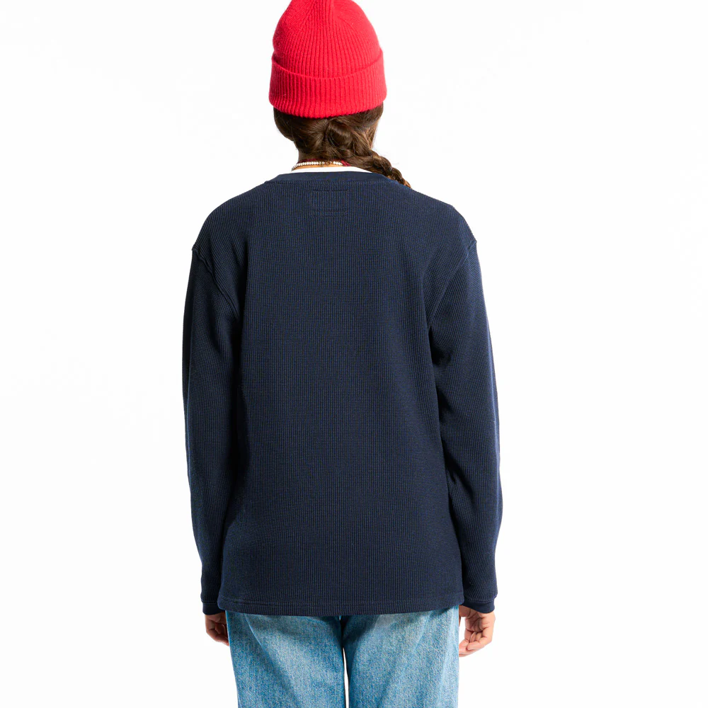 Au Vieux Campeur - T-shirt Manches Longues Aravis - Marine - Image 9