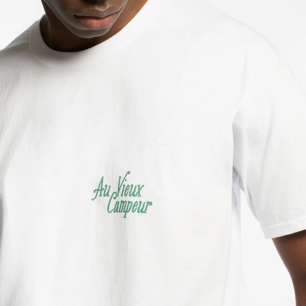 Au Vieux Campeur - T-shirt Manches Courtes Sommets - Blanc - Image 4