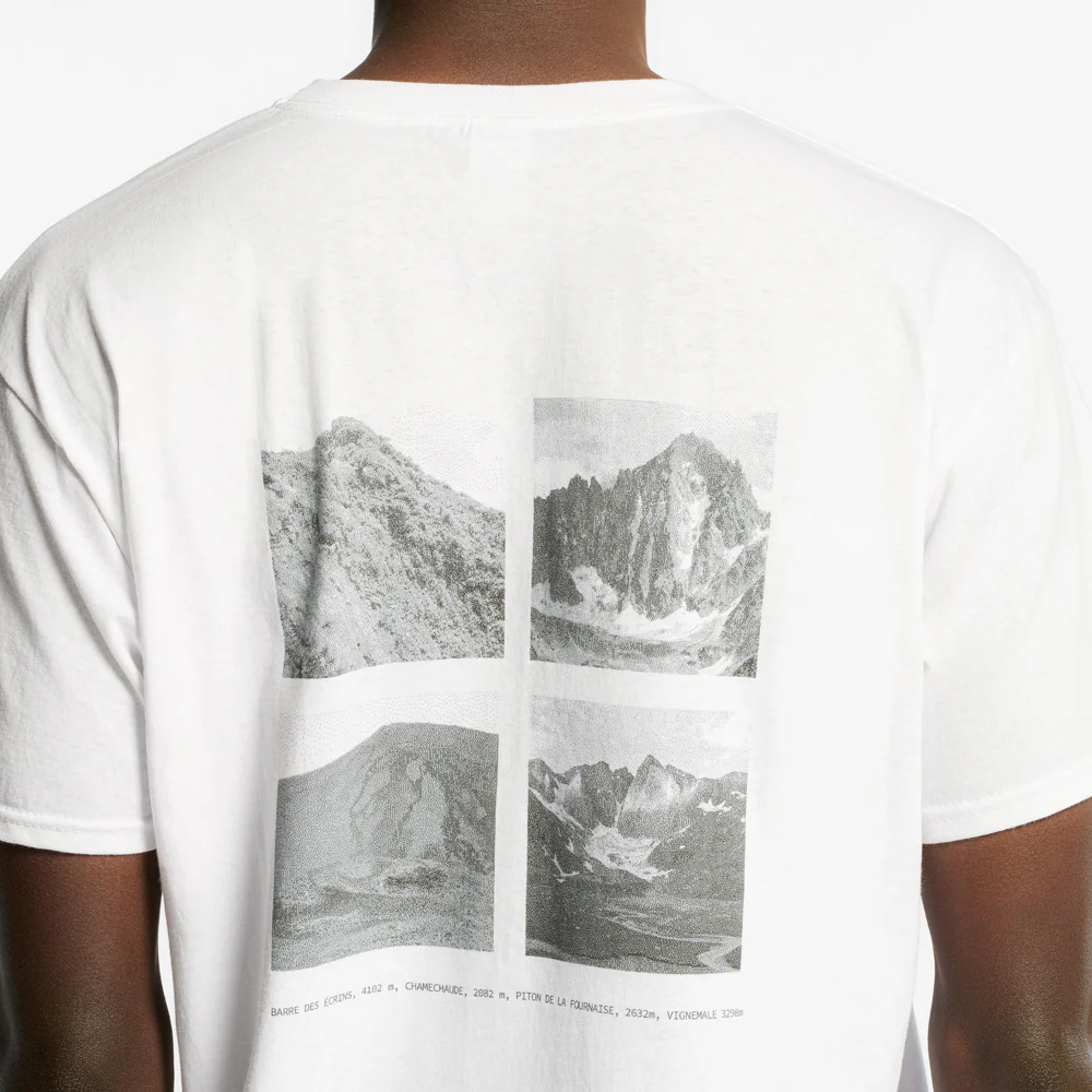 Au Vieux Campeur - T-shirt Manches Courtes Sommets - Blanc - Image 5