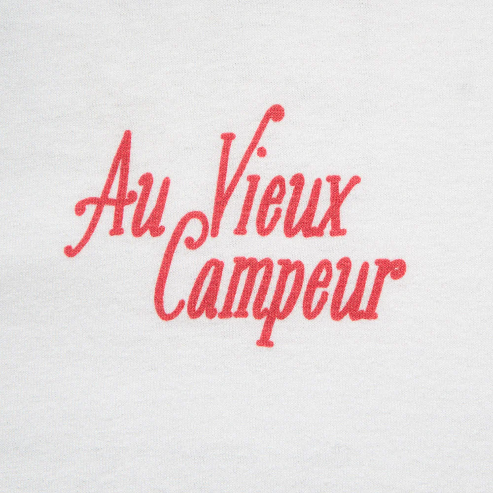Au Vieux Campeur - T-shirt Manches Courtes Chaise de Camping - Blanc - Image 4