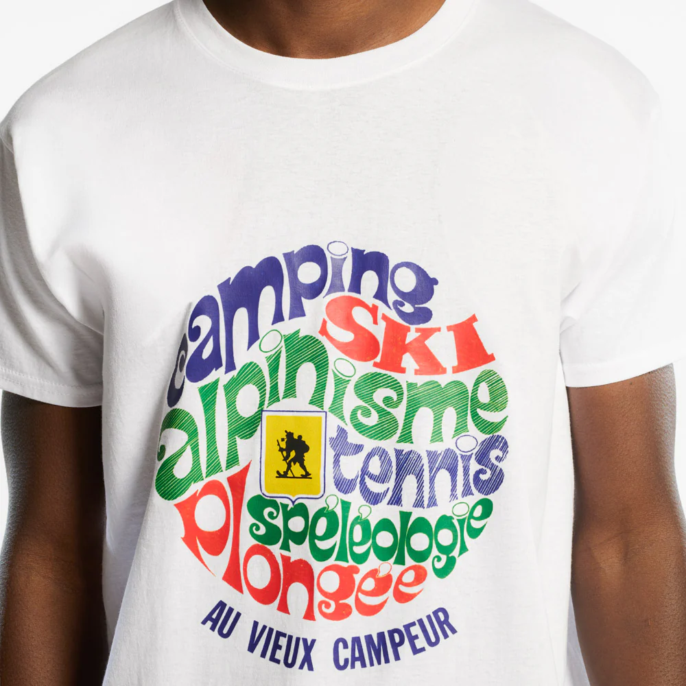Au Vieux Campeur - T-shirt Manches Courtes Couverture 1968 - Blanc - Image 4