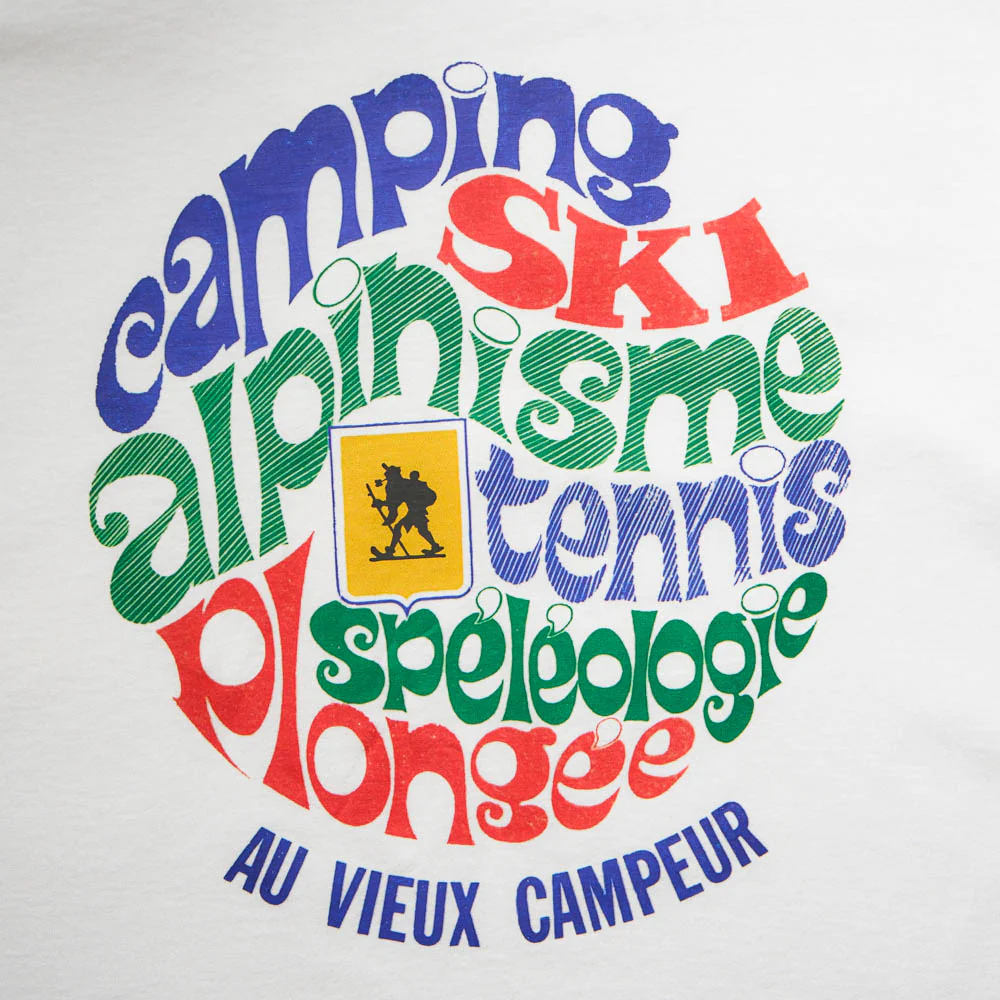 Au Vieux Campeur - T-shirt Manches Courtes Couverture 1968 - Blanc - Image 5